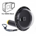 SOONSUN 6 inch Underwater Dome Port for GoPro Hero 5 Hero6 Black with Waterproof Housing and Protective Bag for Underwater Photography